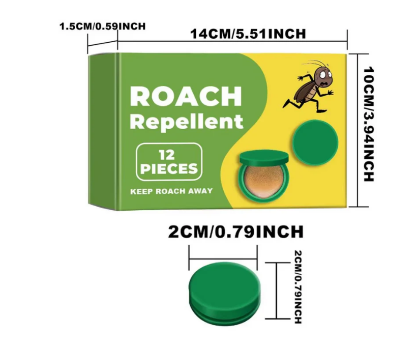Juxek™ Cockroach repellent for home, dormitory and kitchen, strong cleaning and killing cockroaches