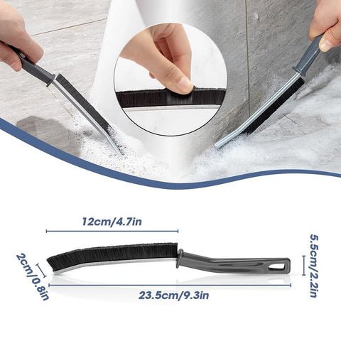 🧹 Crevice Cleaning brush,Multifunctional for Bathroom Kitchen Tiles Window Crevice Cleaning Tool