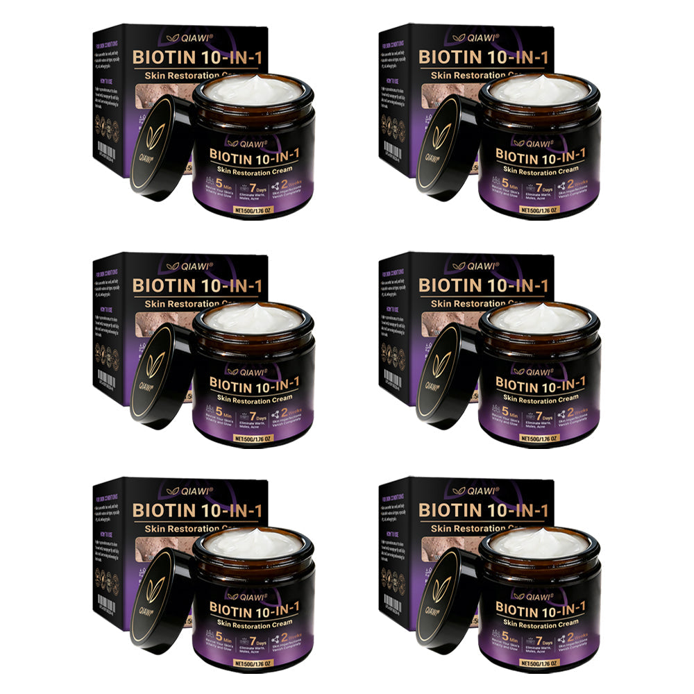 Made and Shipped from USA🍁QIAWI® Biotin 10-in-1 Skin Restoration Cream - Last Day Promotion: 75% OFF