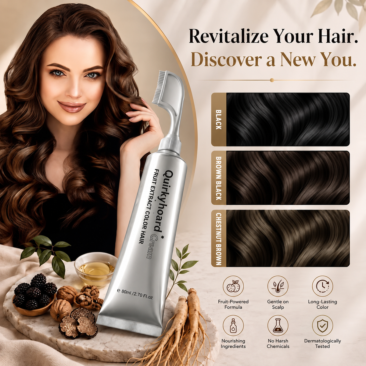 📢📢BUY 2 GET 1 FREE !! ⏰Vibrant, Long-Lasting Hair Color (With ZERO Damage!) ✨