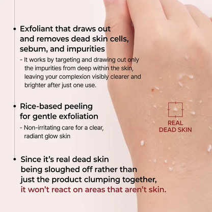 💖PEEL SHOT GLOW RICE AMPOULE DUO-SERUMS FORBRIGHTENING, EXFOLIATING, AND MOISTURIZINGSUITABLE FOR ALL SKIN TYPES
