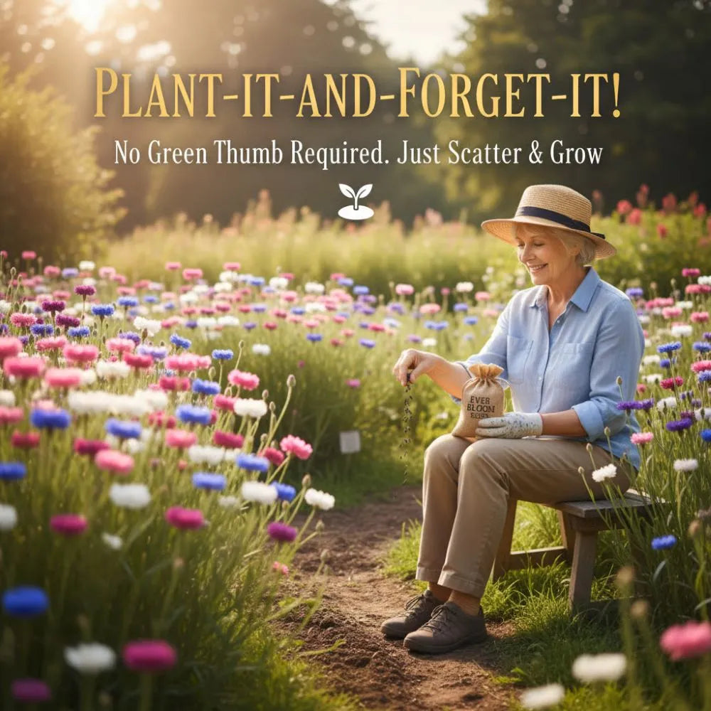 🔥LAST DAY PROMOTION - 50% OFF🌱Premium Cornflower Seeds Planting is simple tenacious vitality