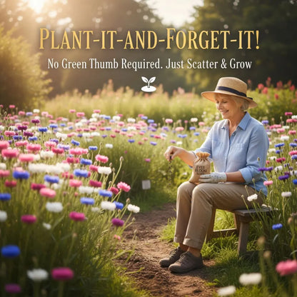 🔥LAST DAY PROMOTION - 50% OFF🌱Premium Cornflower Seeds Planting is simple tenacious vitality