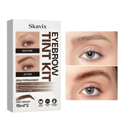 ⏰Last day: 60% off - Eyebrow Tint Kit,Long-lasting Waterproof Sweat-proof