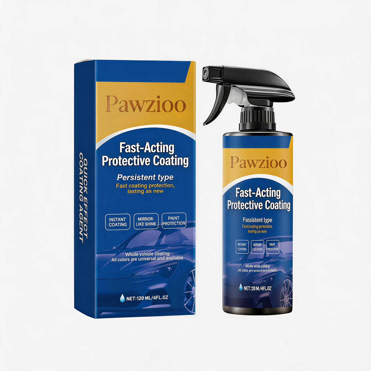 ✨ Mirror Finish Coating Spray 🚗Make Your Car Look Just Washed — In Seconds