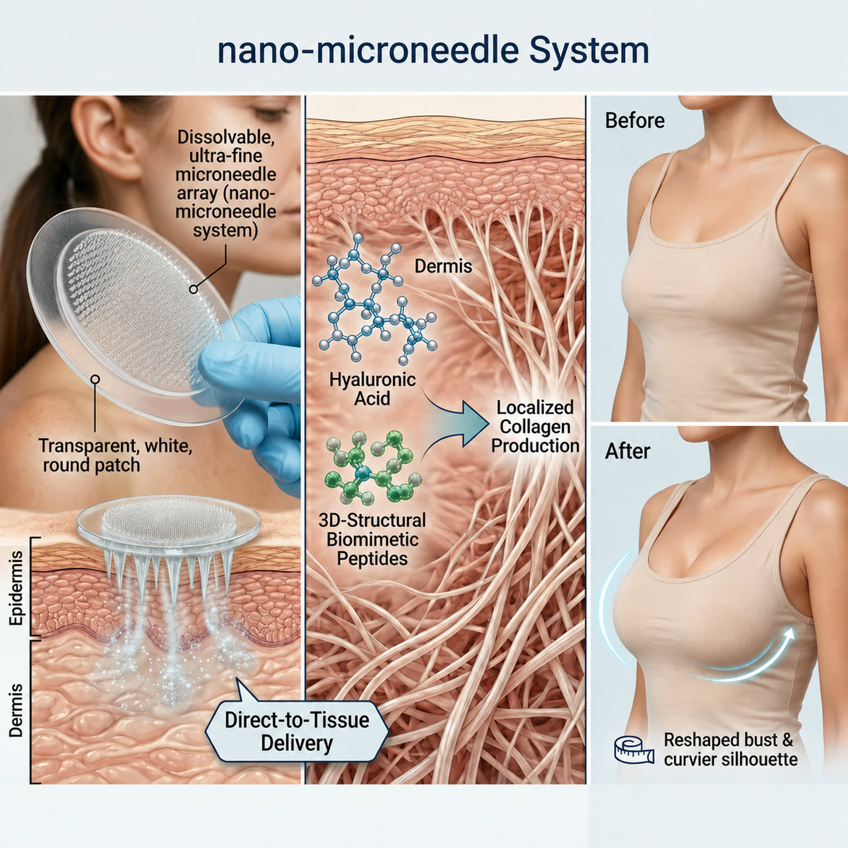✨ New Beauty Secret: NESLEMY® Bust & Body Micro-Tip Firming Patches 💕