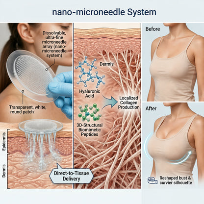 ✨ New Beauty Secret: NESLEMY® Bust & Body Micro-Tip Firming Patches 💕