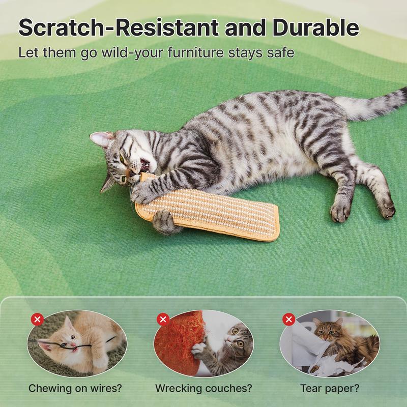 🐈 Interactive Catnip Chew Toy, Soft Material Scratching and Kicker Cat Toys for Indoor Kittens