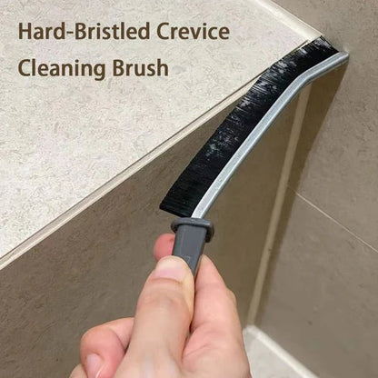 🧹 Crevice Cleaning brush，Multifunctional for Bathroom Kitchen Tiles Window Crevice Cleaning Tool
