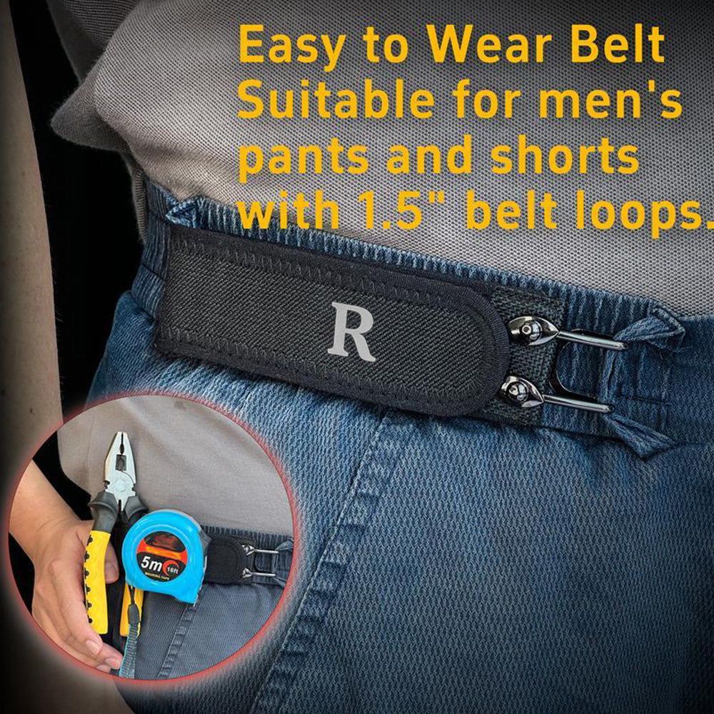 🔥No-Buckle Soft Adjustable Side Tactical Belt Belt for Men & Women