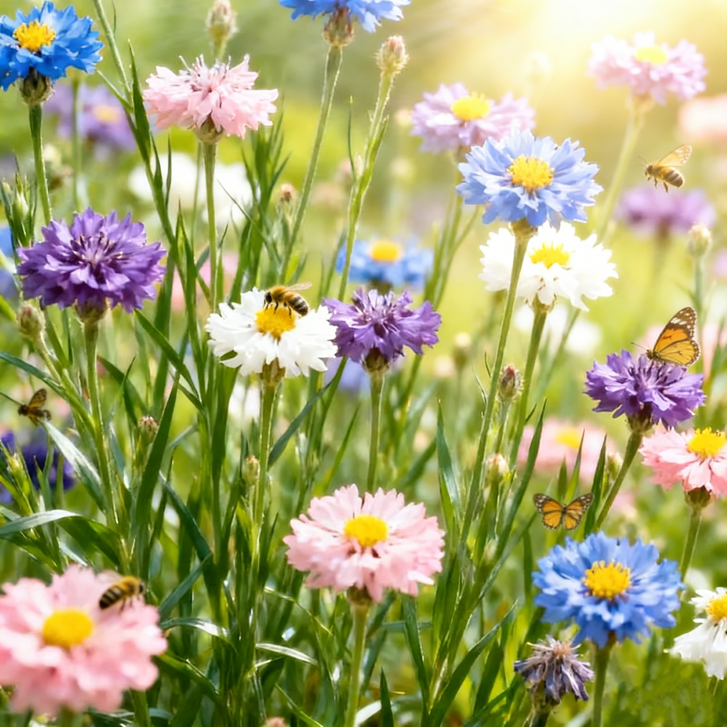 🔥LAST DAY PROMOTION - 50% OFF🌱Premium Cornflower Seeds Planting is simple tenacious vitality