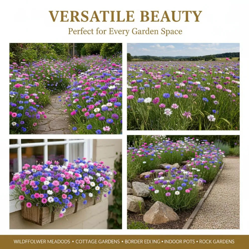 🔥LAST DAY PROMOTION - 50% OFF🌱Premium Cornflower Seeds Planting is simple tenacious vitality