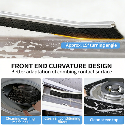 🧹 Crevice Cleaning brush，Multifunctional for Bathroom Kitchen Tiles Window Crevice Cleaning Tool