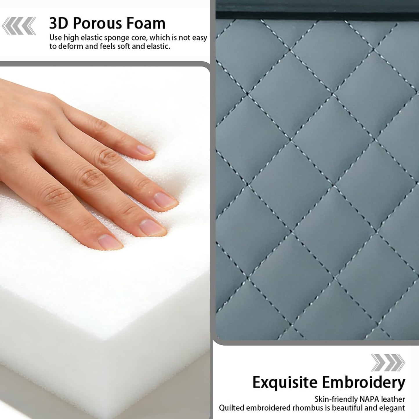 🔥2026 Upgraded Model High-quality leather Multifunctional Car Armrest Cushion