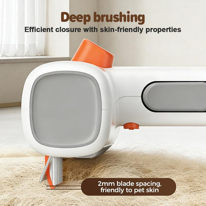 🔥2-in-1 Pet Self-Detangling & Grooming Comb, Deshedding Tool & Dematting Comb for Long or Short Hair