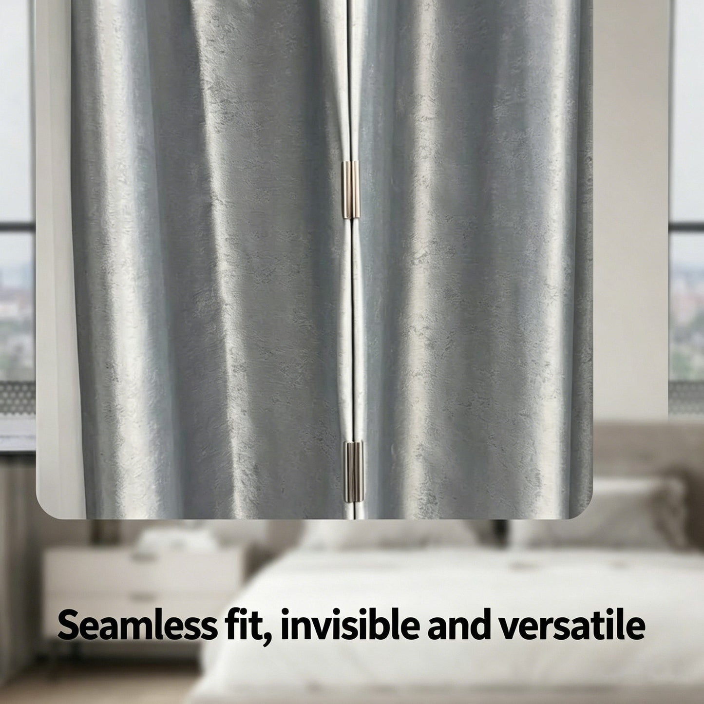 Magnetic Blackout Curtain Clips