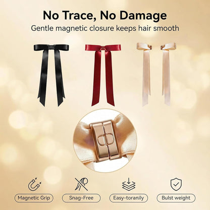 🔥 2-in-1 Bow-shaped Strong Magnetic Clip 🎀