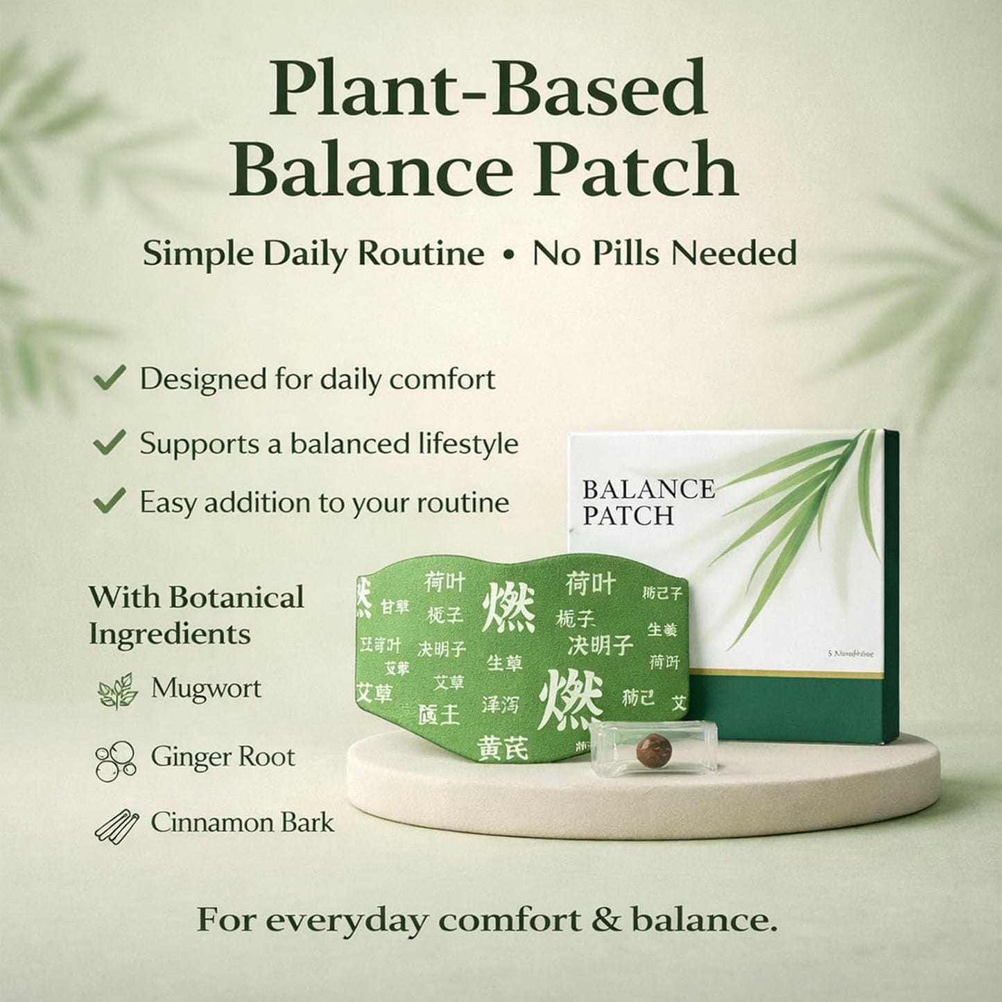 Movenurt® 🌿Herbal Balance Patch — Japanese Kampo Formula