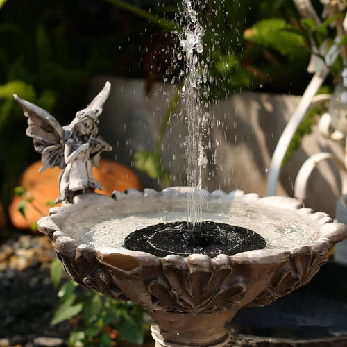 ⛲️Solar Powered Bird Bath Fountain Pump， 1.5W Solar Panel Kit Water Pump