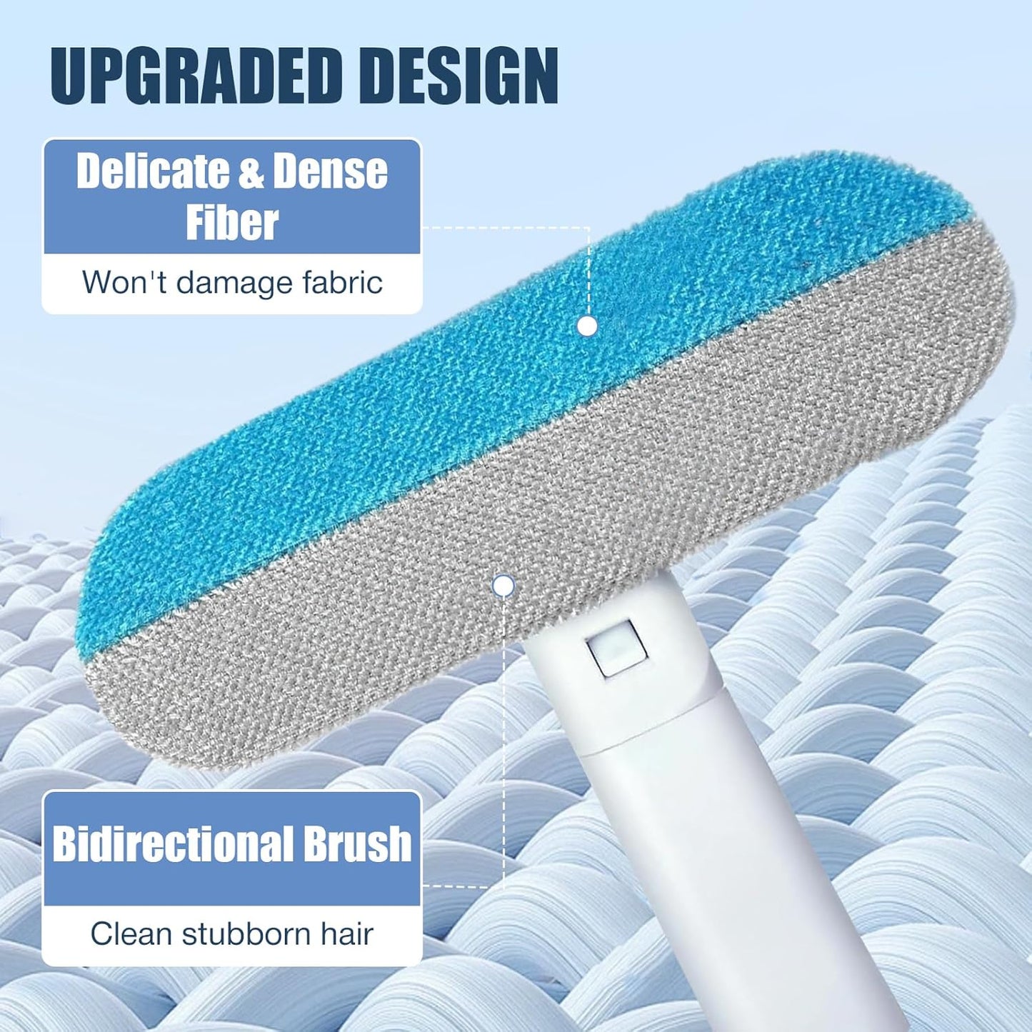 🔥 Final 1 Day: 55%OFF | Upgraded Reusable Pet 4 in 1 Hair Remover Brush – Extra-Long Handle Lint Cleaner