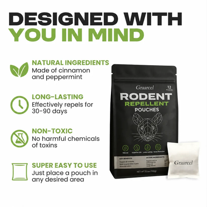 Graarcel® Natural Rodent Repellent Pouches