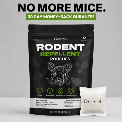 Graarcel® Natural Rodent Repellent Pouches