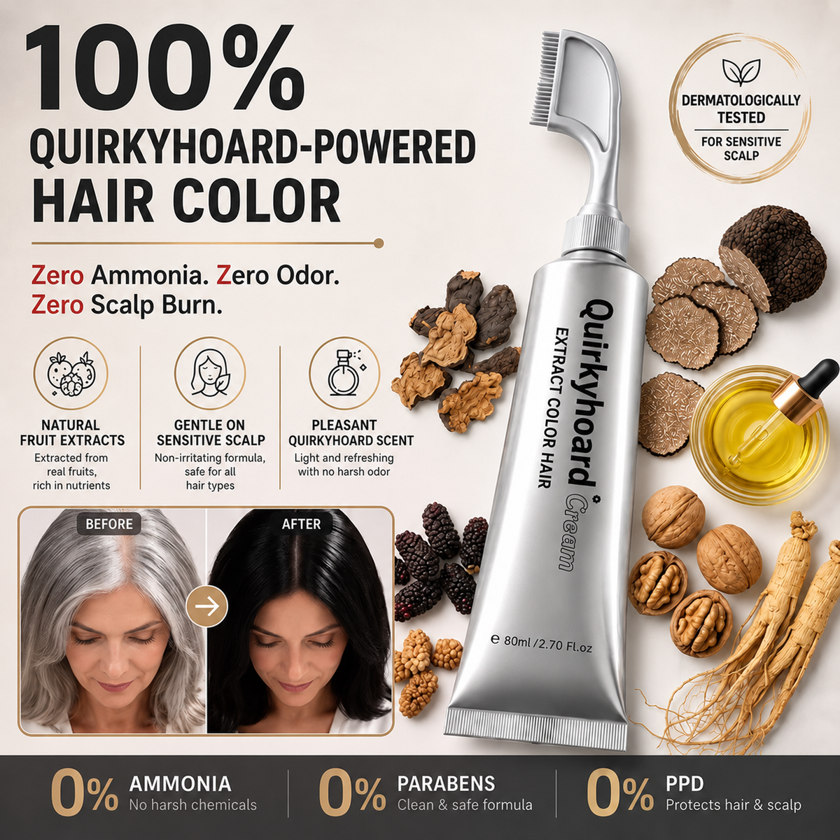 📢📢BUY 2 GET 1 FREE !! ⏰Vibrant, Long-Lasting Hair Color (With ZERO Damage!) ✨