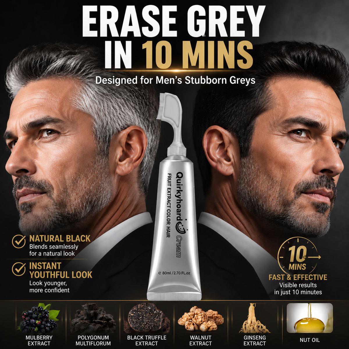 📢📢BUY 2 GET 1 FREE !! ⏰Vibrant, Long-Lasting Hair Color (With ZERO Damage!) ✨