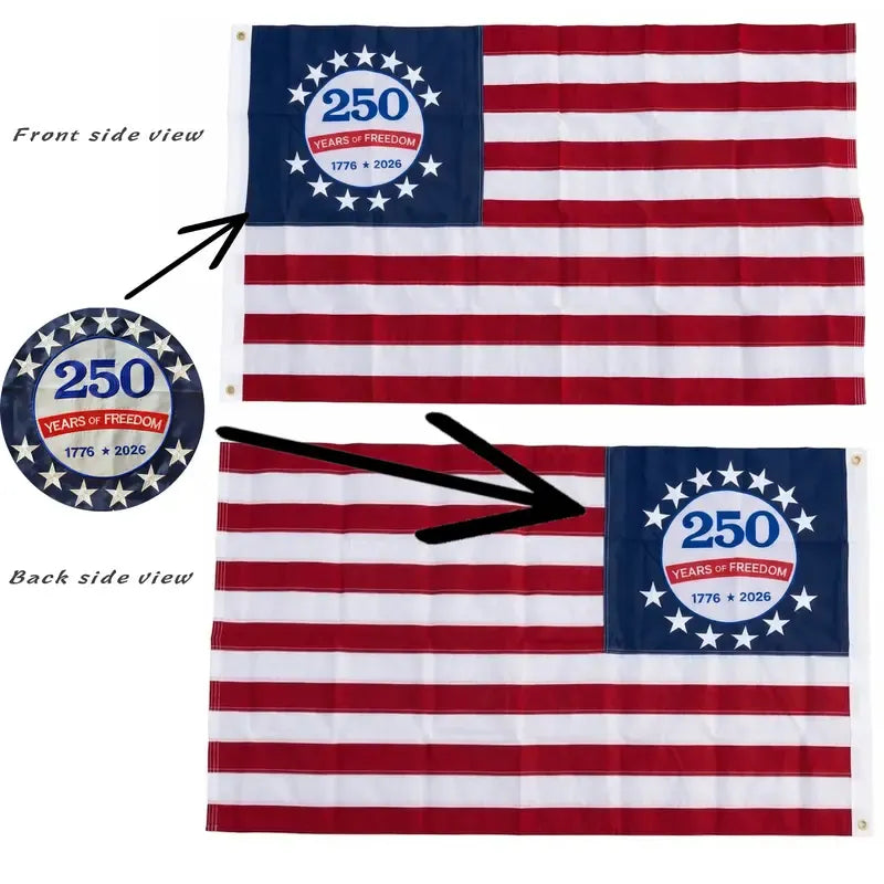 🔥Last Day 60% OFF🦅250th Anniversary USA Commemorative Flag (3x5 Ft)