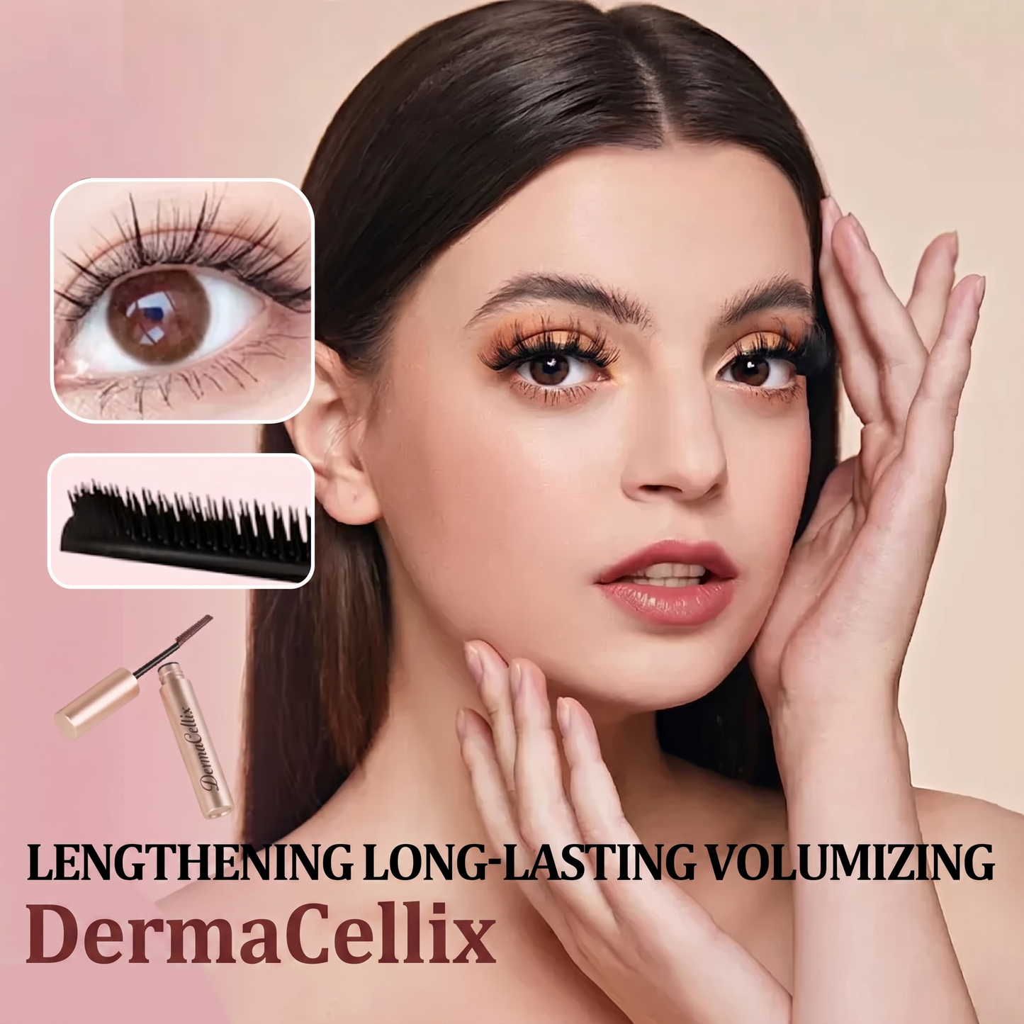 Last Day Buy 1 Get 1 Free✨Lengthening & Curling Mascara – Waterproof, Smudge-Proof Lash Booster