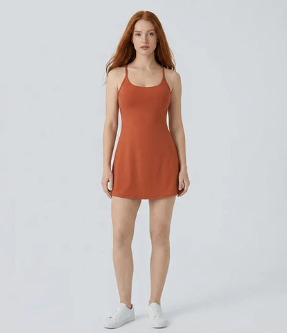 🔥Last day promotion🔥Plush Backless Active Dress-Easy Peezy Edition