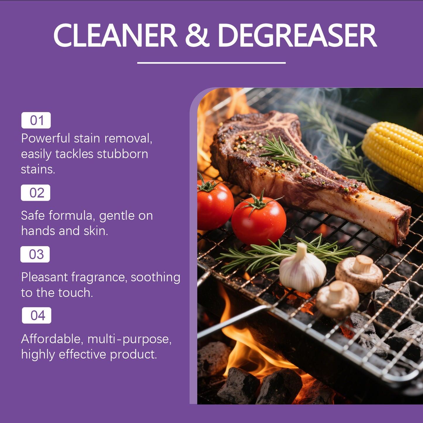 🔥Hot Sale 60% OFF🧽2026 Upgrade Heavy Duty Grill Grease Destroyer Spray Set