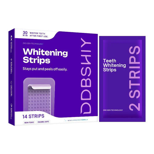 💜Purple Teeth Whitening Strips - Safe for Enamel✨🦷