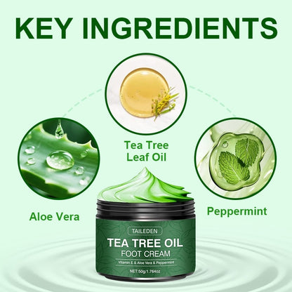 TAILEDEN™ 🌿Soothing Aloe Vera & Tea Tree Foot Moisturizer