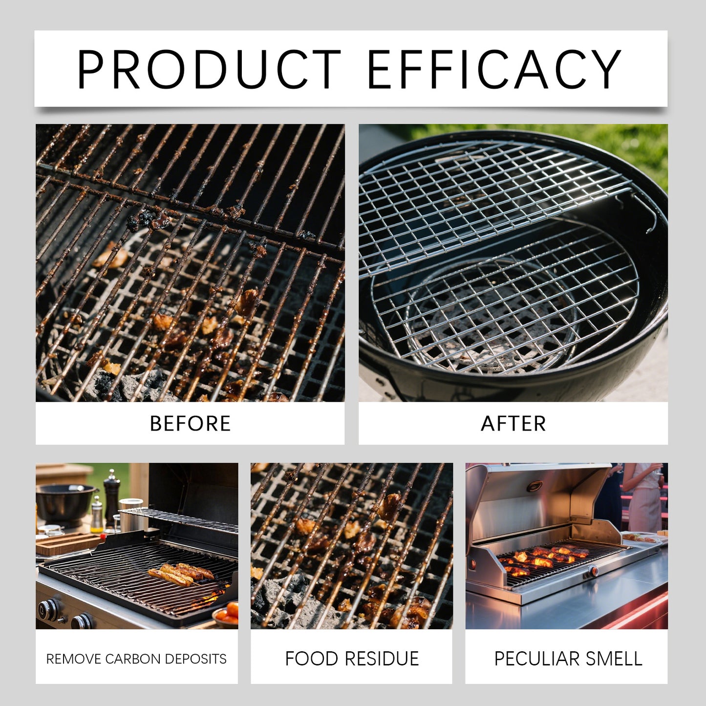 🔥Hot Sale 60% OFF🧽2026 Upgrade Heavy Duty Grill Grease Destroyer Spray Set