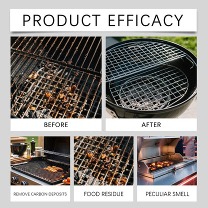 🔥Hot Sale 60% OFF🧽2026 Upgrade Heavy Duty Grill Grease Destroyer Spray Set