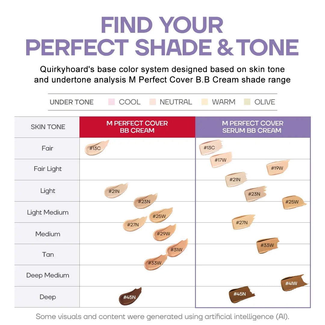 Quirkyhoard™ Perfect Cover Serum BB Cream (35ml) ACE 2