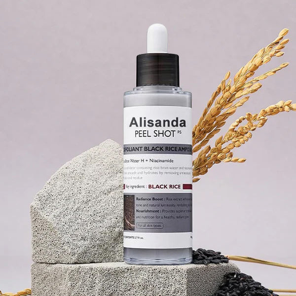 💖PEEL SHOT GLOW RICE AMPOULE DUO-SERUMS FORBRIGHTENING, EXFOLIATING, AND MOISTURIZINGSUITABLE FOR ALL SKIN TYPES