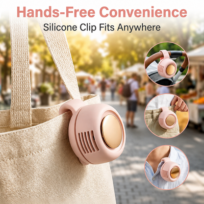 TAILEDEN® Wearable Tiny Cool Bladeless Clip Fan