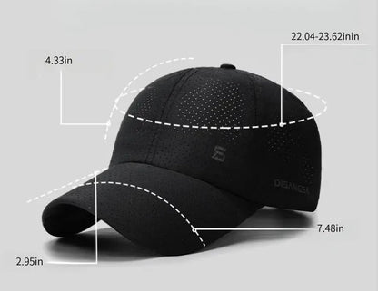 🔥Quick-Dry UV Protection Baseball Cap – Breathable Adjustable Unisex Hat