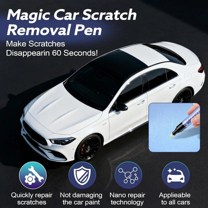 🔥Final 3 Day: 60%OFF🖊️Magic Car Scratch Removal Pen, Car Paint Scratches Quick Repair for All Car Colors
