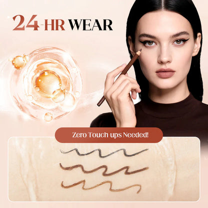 🎨Waterproof Beachproof Gel Liner, 24 Hr Waterproof Eyeliner, No Fading, Smooth And Easy To Color