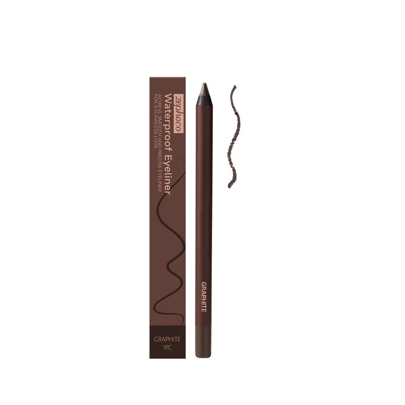 🎨Waterproof Beachproof Gel Liner, 24 Hr Waterproof Eyeliner, No Fading, Smooth And Easy To Color