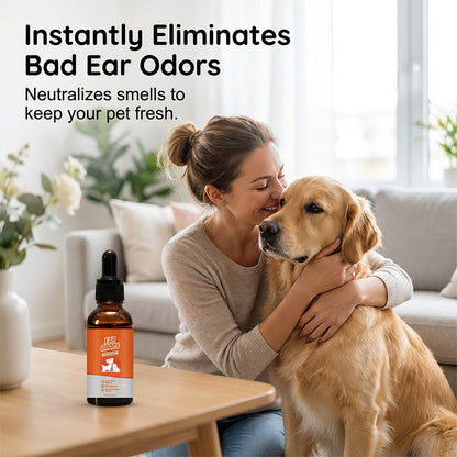 🐾BBOJI™ Natural Dog & Cat Ear mite ear drops for Itching & Wax Build-Up