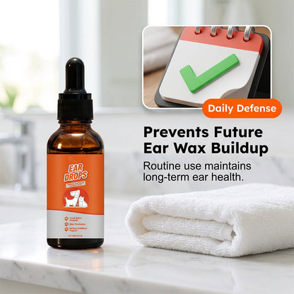 🐾BBOJI™ Natural Dog & Cat Ear mite ear drops for Itching & Wax Build-Up