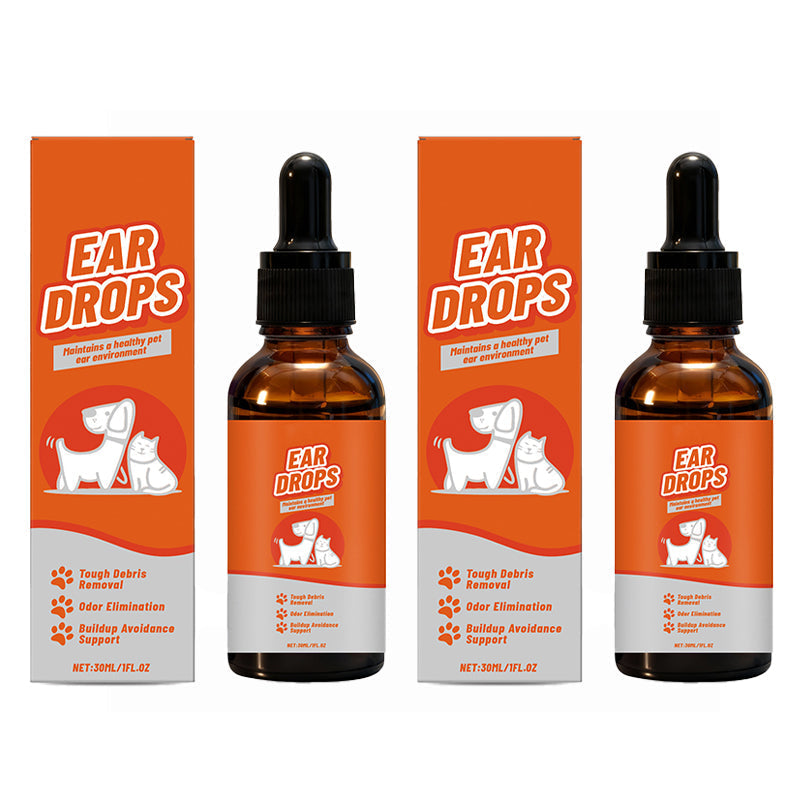 🐾BBOJI™ Natural Dog & Cat Ear mite ear drops for Itching & Wax Build-Up