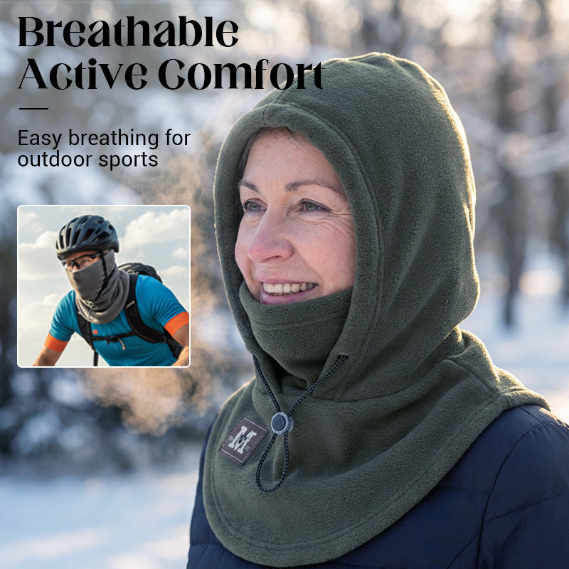 ✨Winter warmth - Thermal Balaclava Face Mask with Drawstring