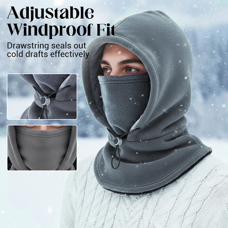✨Winter warmth - Thermal Balaclava Face Mask with Drawstring