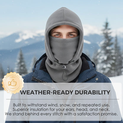 ✨Winter warmth - Thermal Balaclava Face Mask with Drawstring