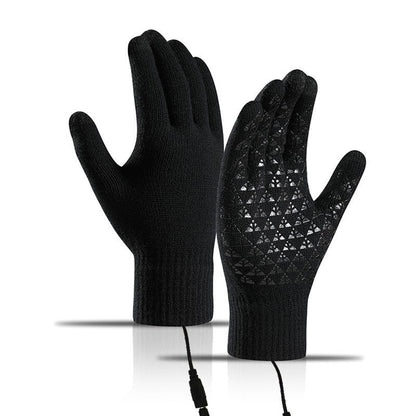📢📢 50% OFF🔥USB Heated Touchscreen Knit Gloves